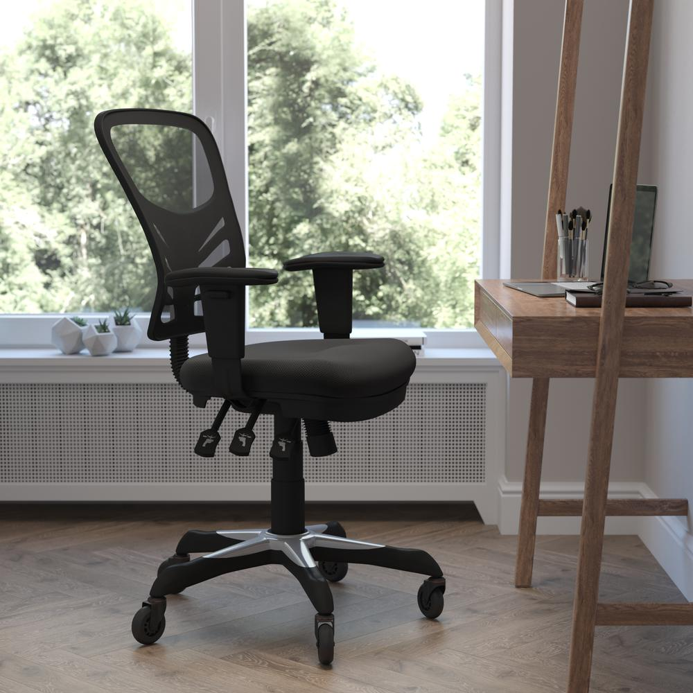Nicholas Mid Back Mesh Multifunction Office Chair - Higher Gallery Home Office