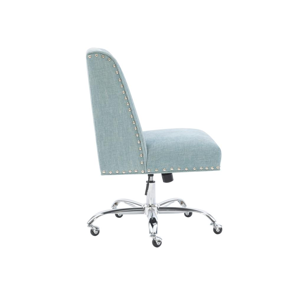 The Draper Office Chair - Aqua
