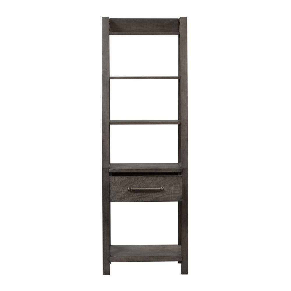 Modern Farmhouse Leaning Bookcase - Higher Gallery