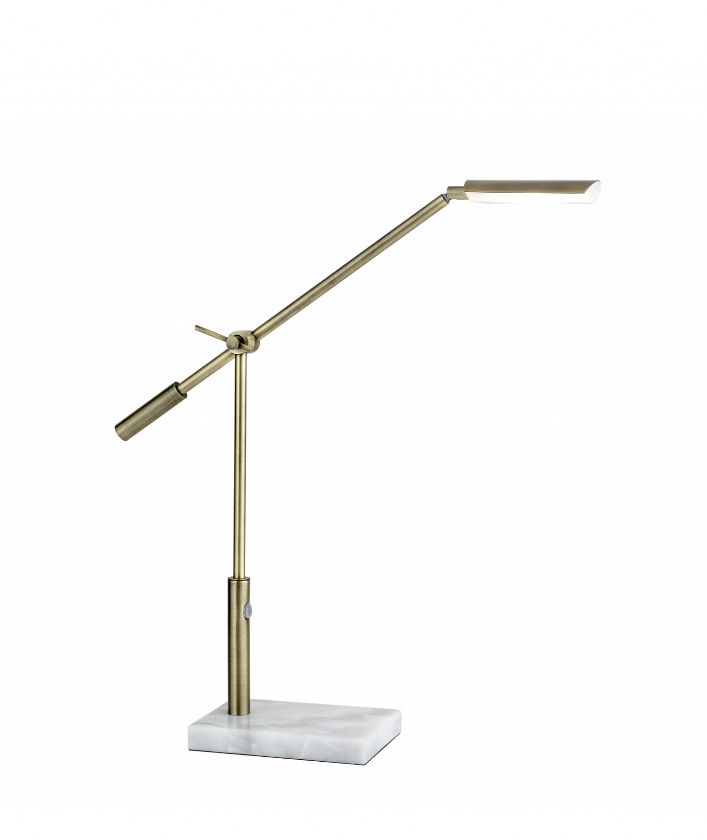 Sleek Brass Led Desk Lamp - Dimmable - Higher Gallery