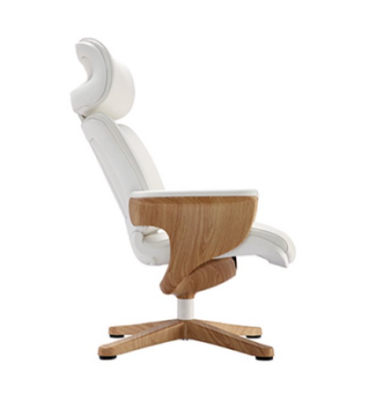 Gorgeous White Leather Chair
