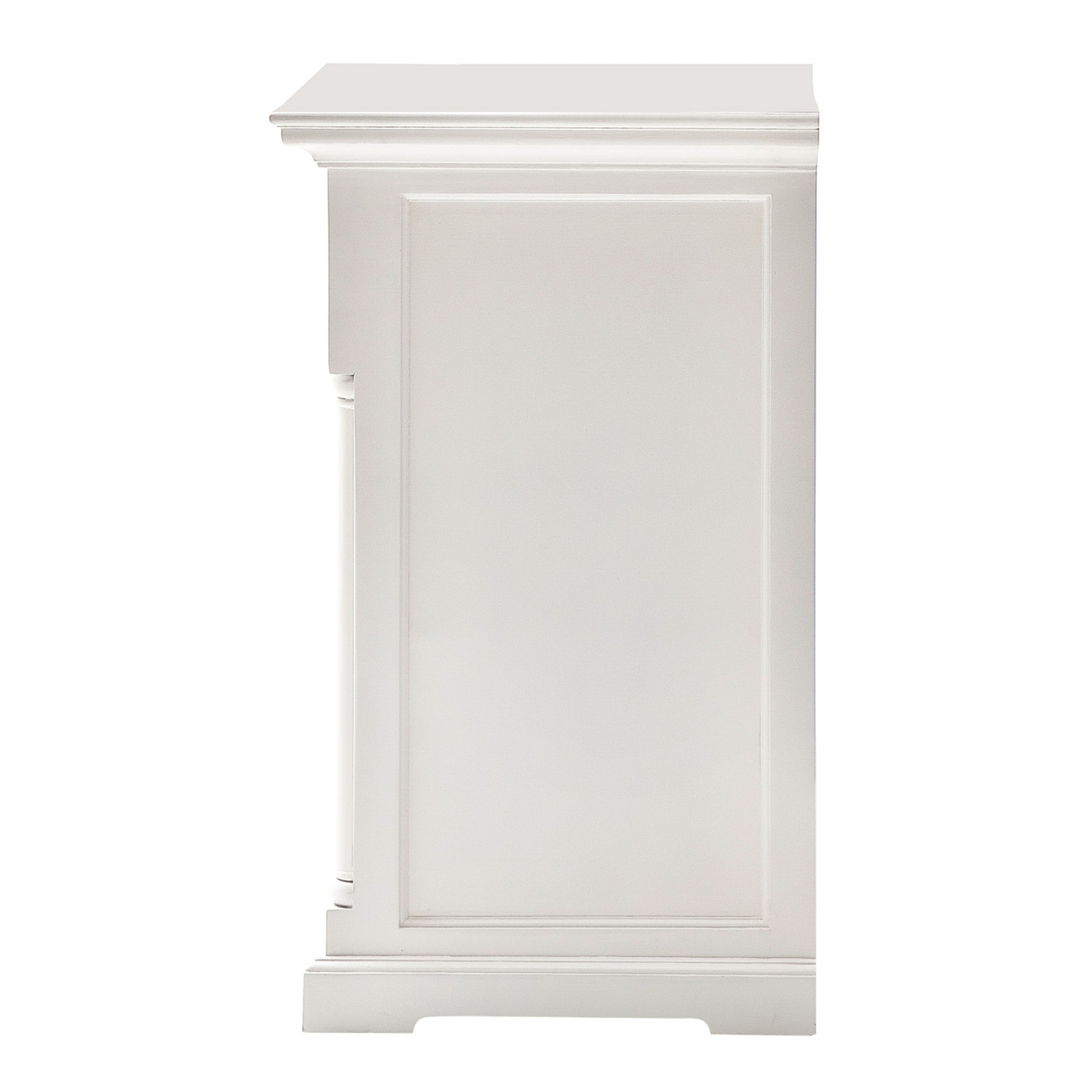 Classic White Hutch Cabinet - White - Higher Gallery