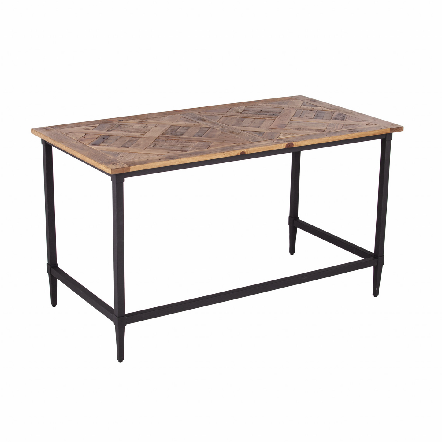 Reclaimed Wood Desk - Natural Brown