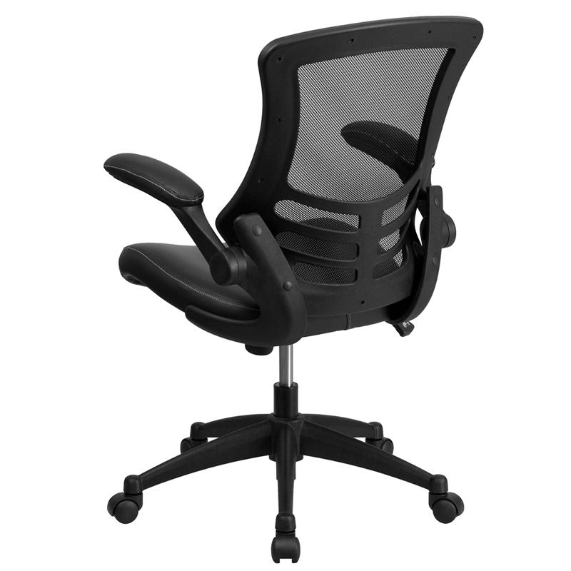 Swivel Desk chair with Mesh Back Ergonomic chair. Black Higher Gallery Home Office