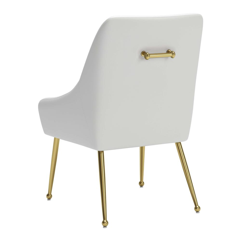 Maxine Chair - White & Gold