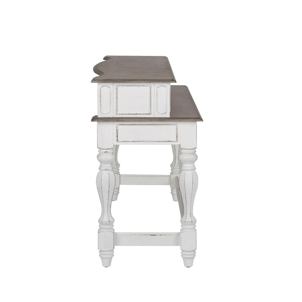 Magnolia Manor Console Bar Table - White - Higher Gallery
