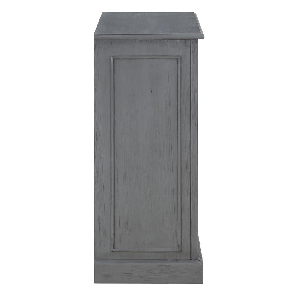 Country Meadows 2-Shelf Bookcase - Gray Higher Gallery