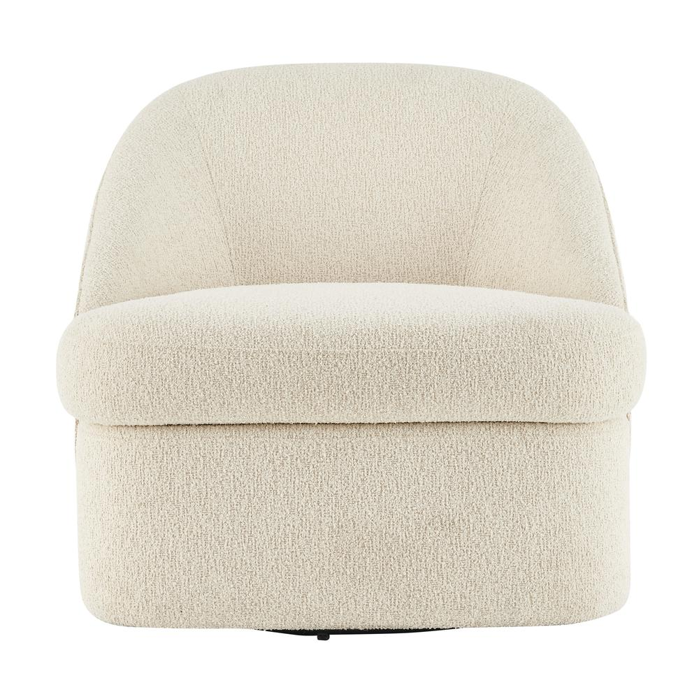 Hurley Fabric Swivel Accent Chair