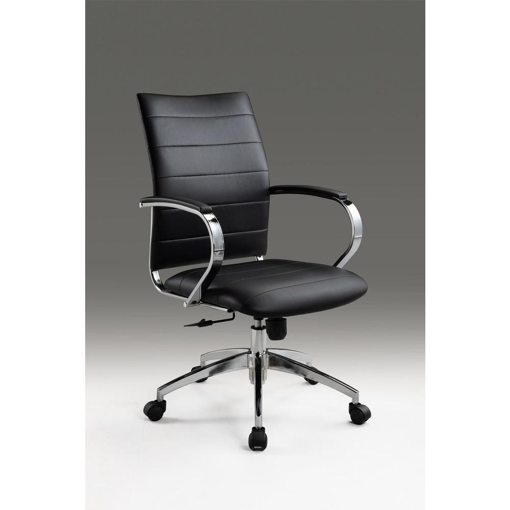 Office Chair - Black&Chrome