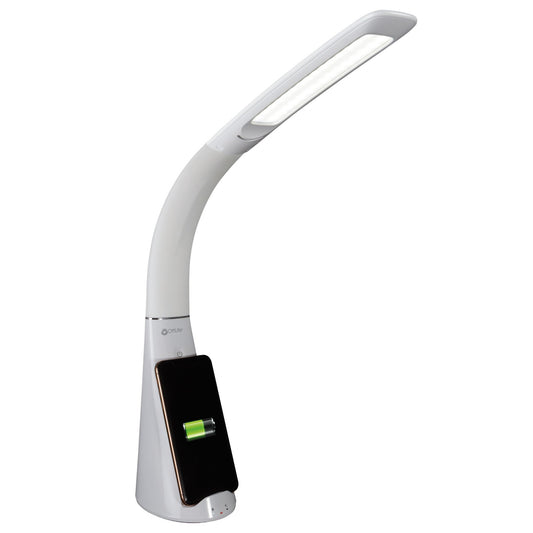 OttLight Sanitizing and Charging LED Desk Lamp - Contemporary White