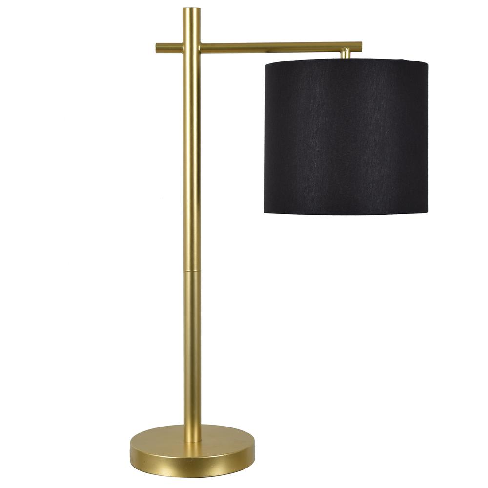 Sabrina Black and Gold Task Lamp - Higher Gallery